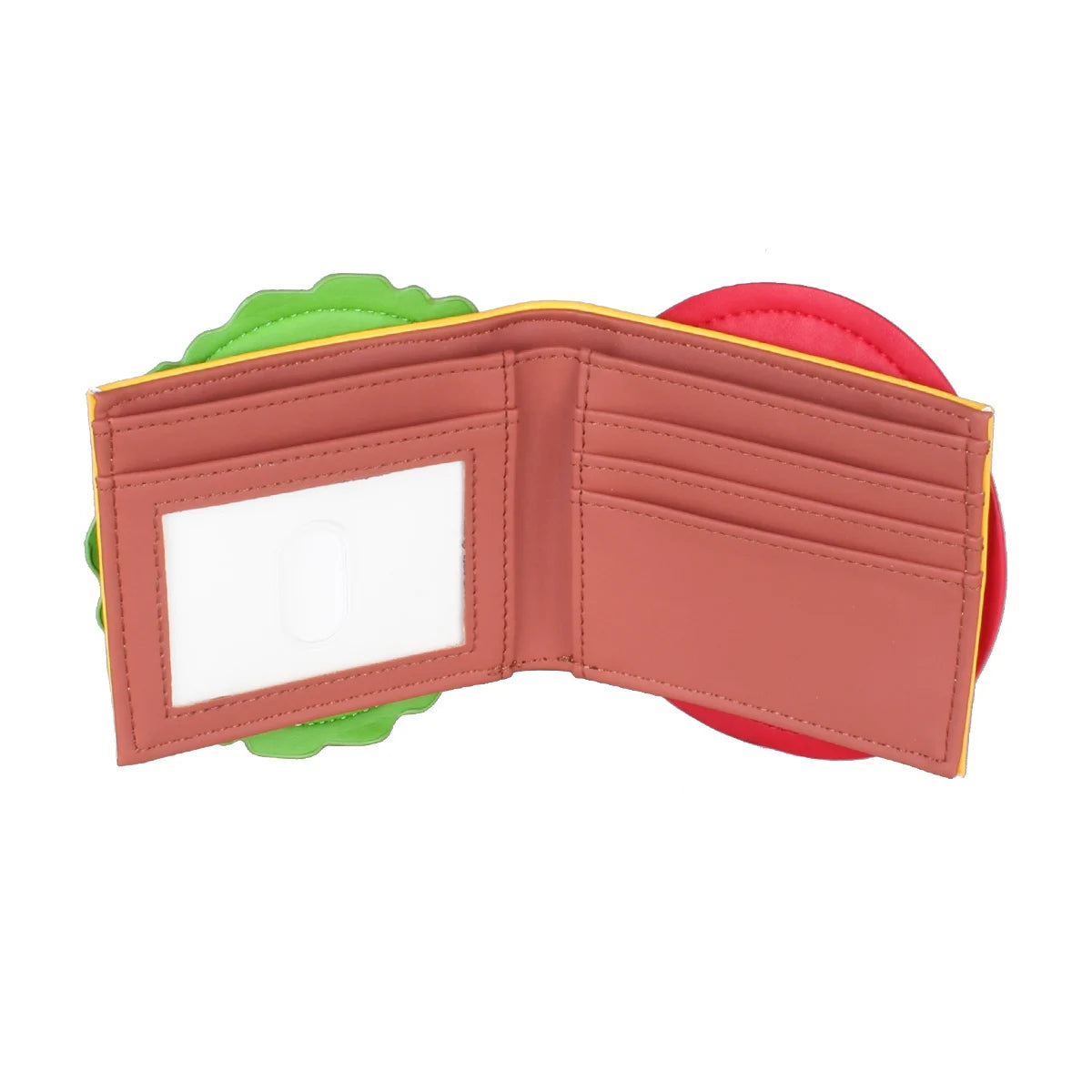 3D Burger Faltbare Geldbörse – Stylischer Kartenhalter mit Geldklammer Kompakt