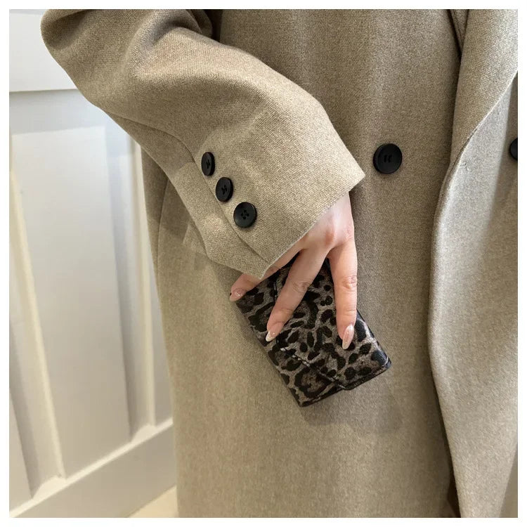 Leoparden Muster Kurz Geldbörse – PU Leder Umschlag Clutch Kartenhalter für Damen
